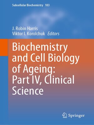 cover image of Biochemistry and Cell Biology of Ageing